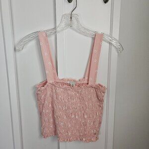 NWT American Eagle Floral Crop Tank